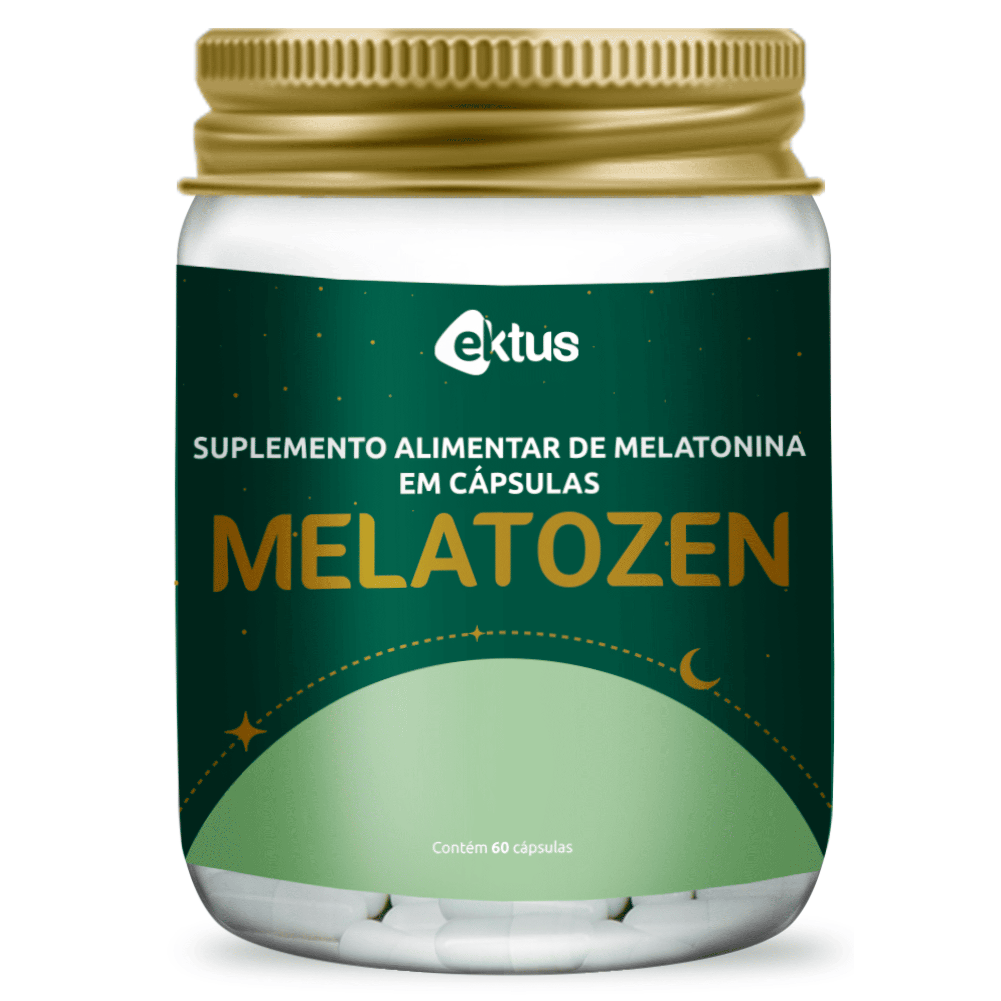 Melatozen com Melatonina e Triptofano – 60 Cápsulas