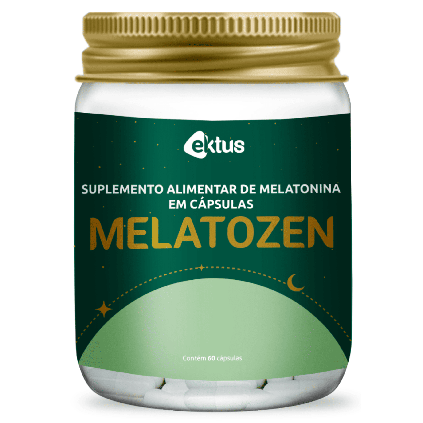 Melatozen com Melatonina e Triptofano – 60 Cápsulas