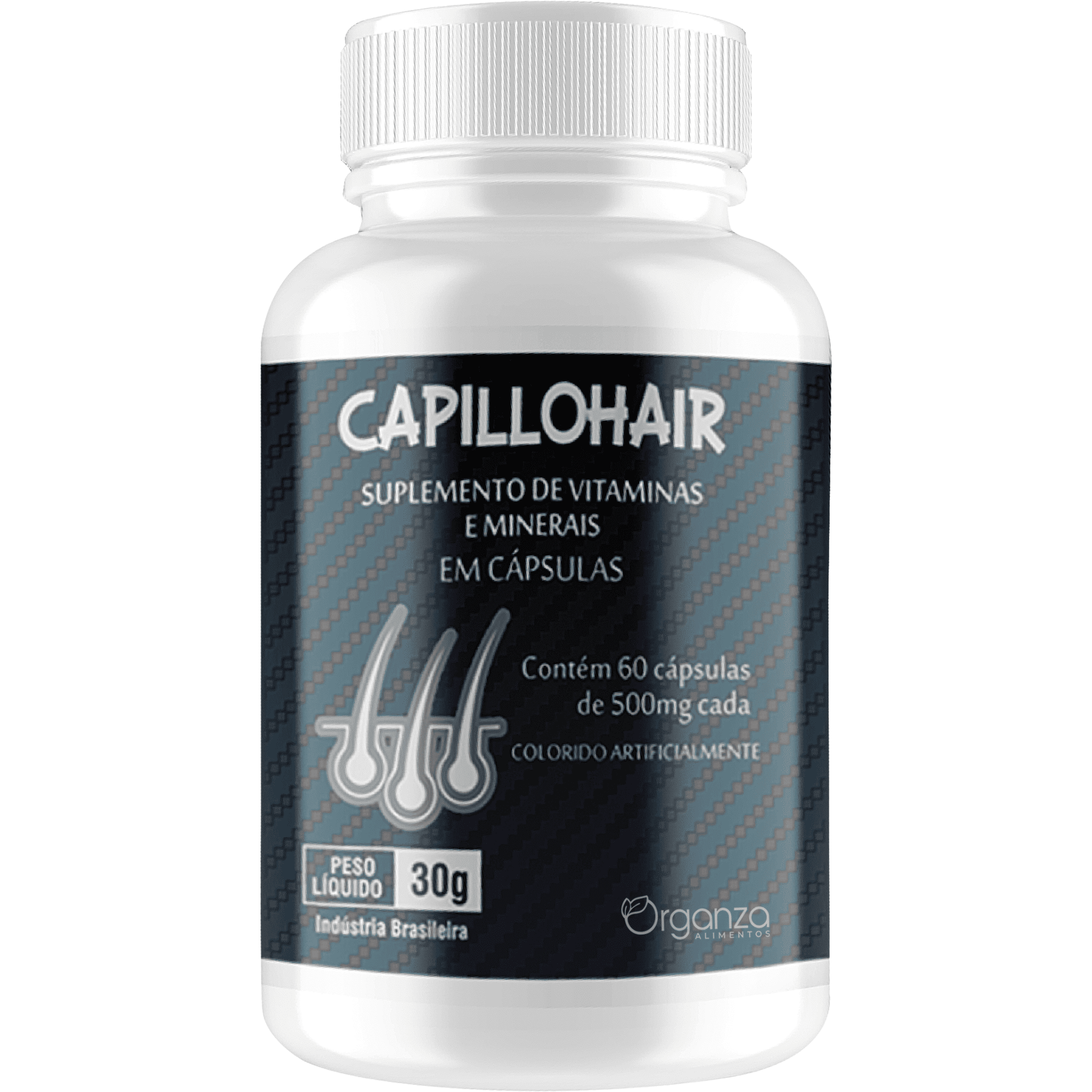 Capillo Hair 60 Cápsulas – Suporte para Cabelos Fortes e Saudáveis