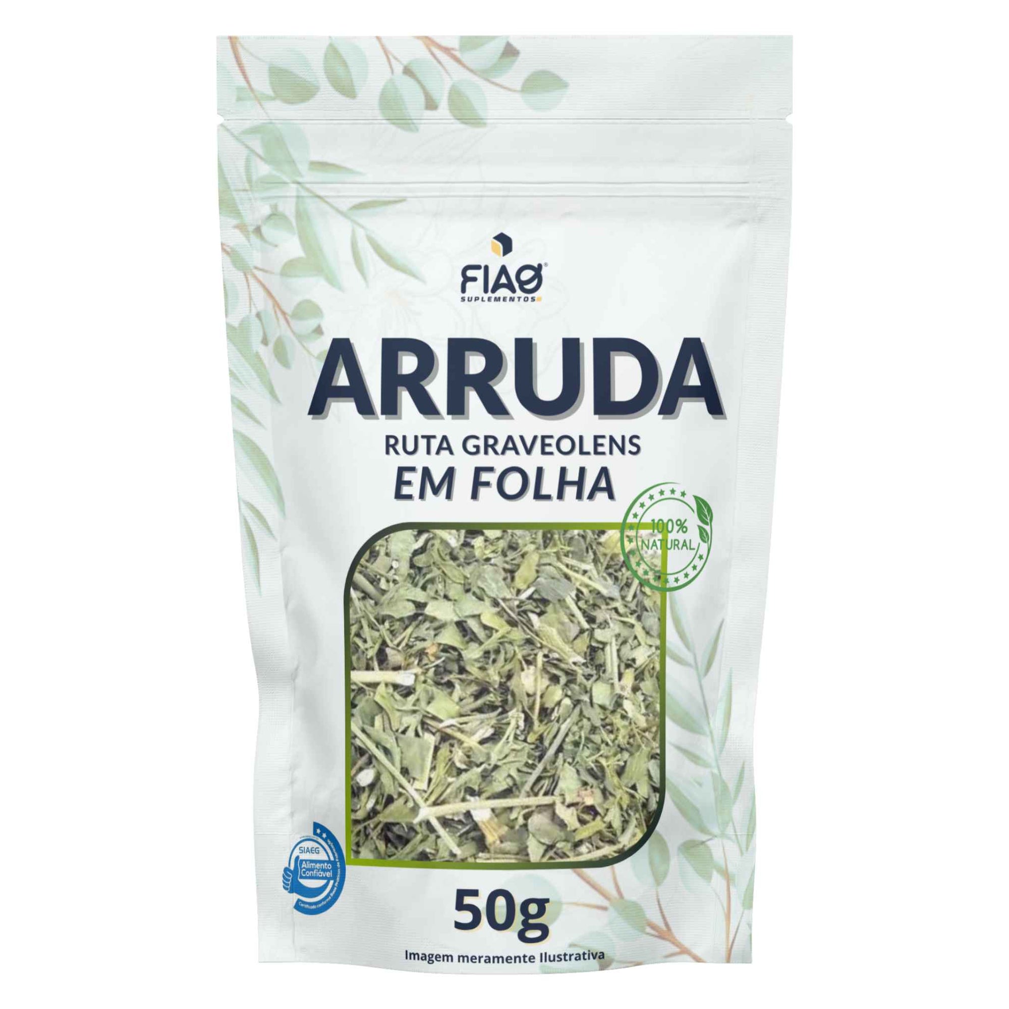 Arruda em Folhas – 50gr - Aroma, Bem-Estar e Proteção Natural