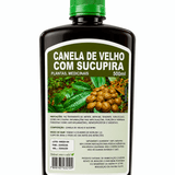 Canela de Velho com Sucupira 500ml – Composto de Ingredientes Vegetais
