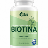 Biotina Ektus 60 Cápsulas – Suplemento Alimentar