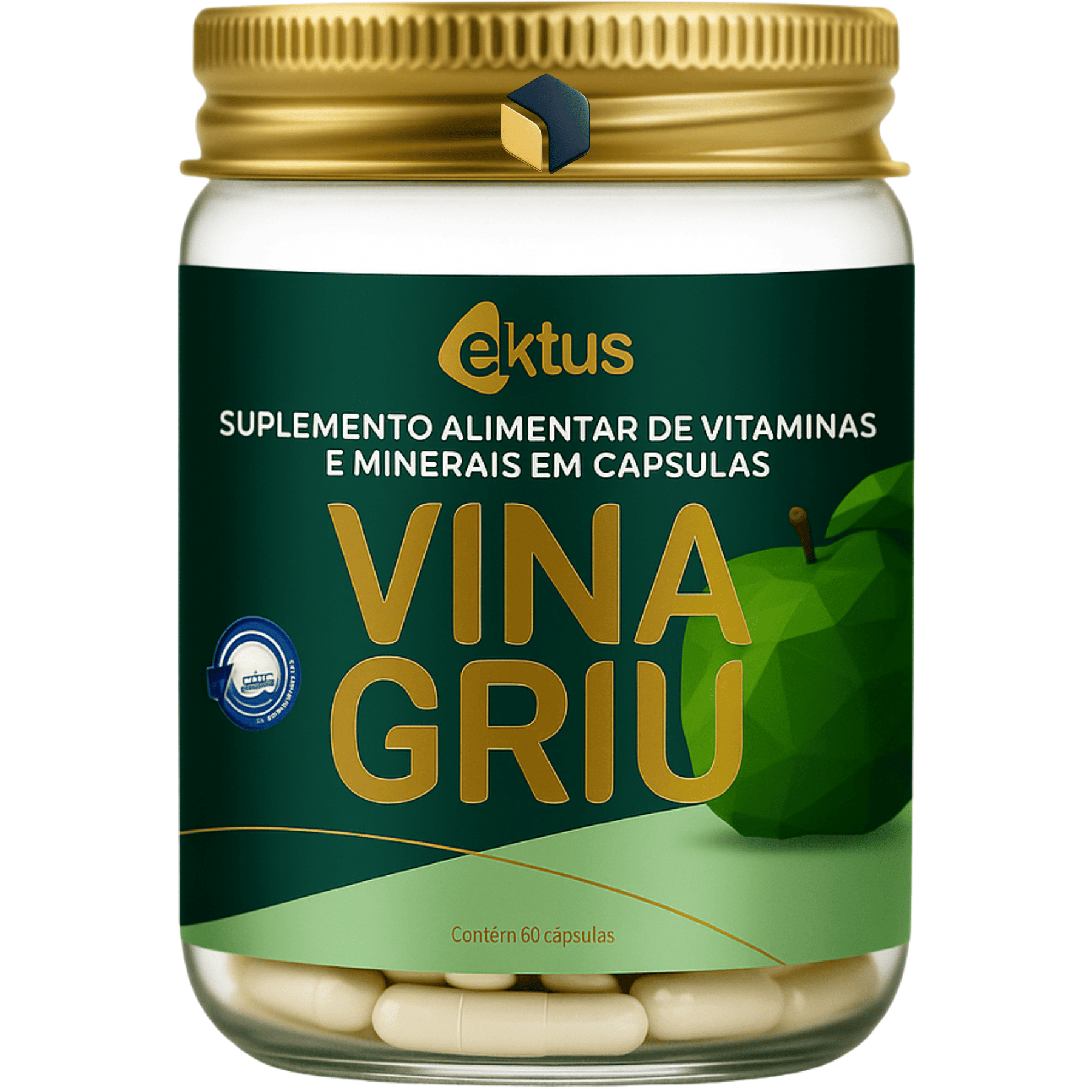 Vinagriu – 60 cápsulas