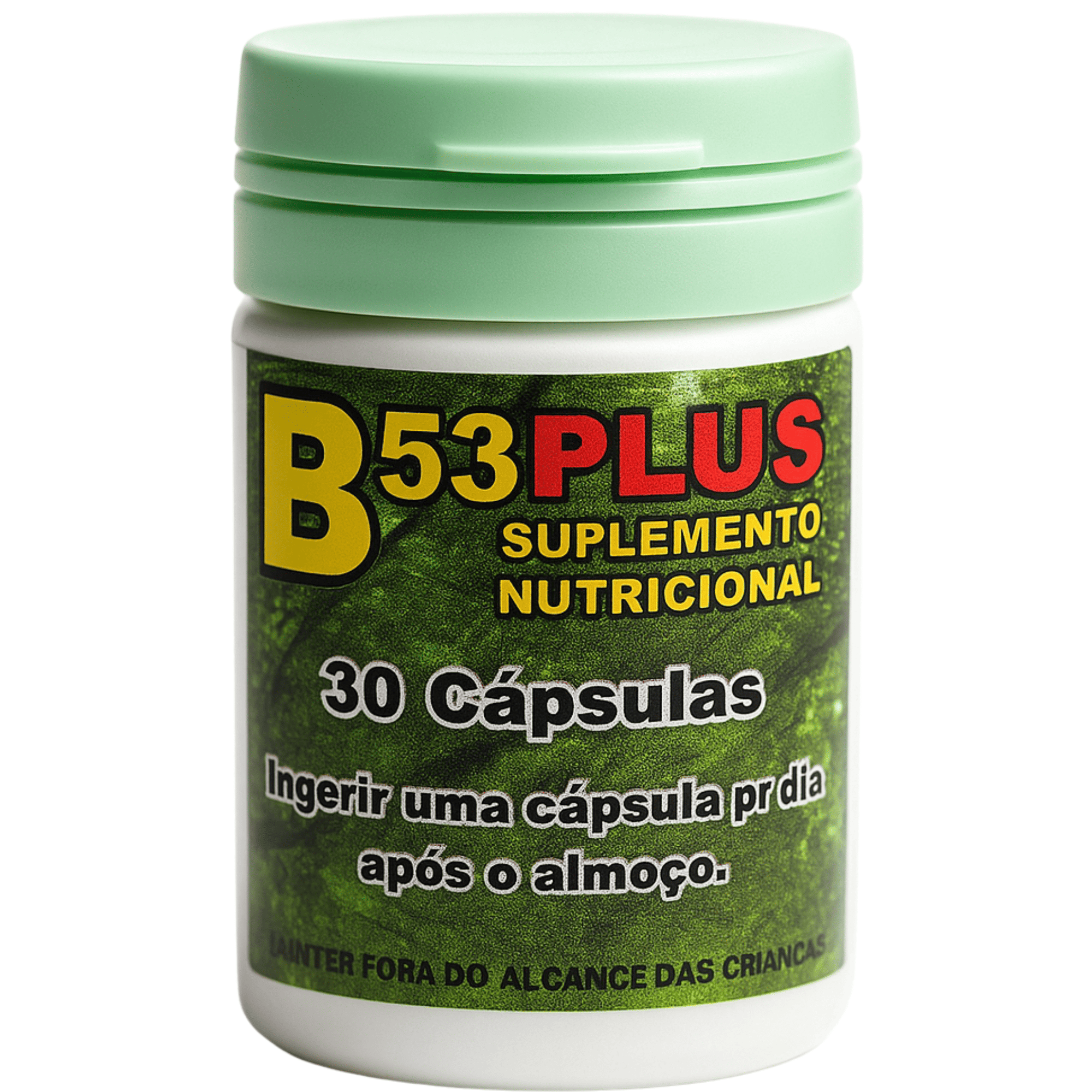 B53 Plus – Fórmula Fitoterápica com Andiroba, Ginseng e Unha-de-Gato – 30 Cápsulas