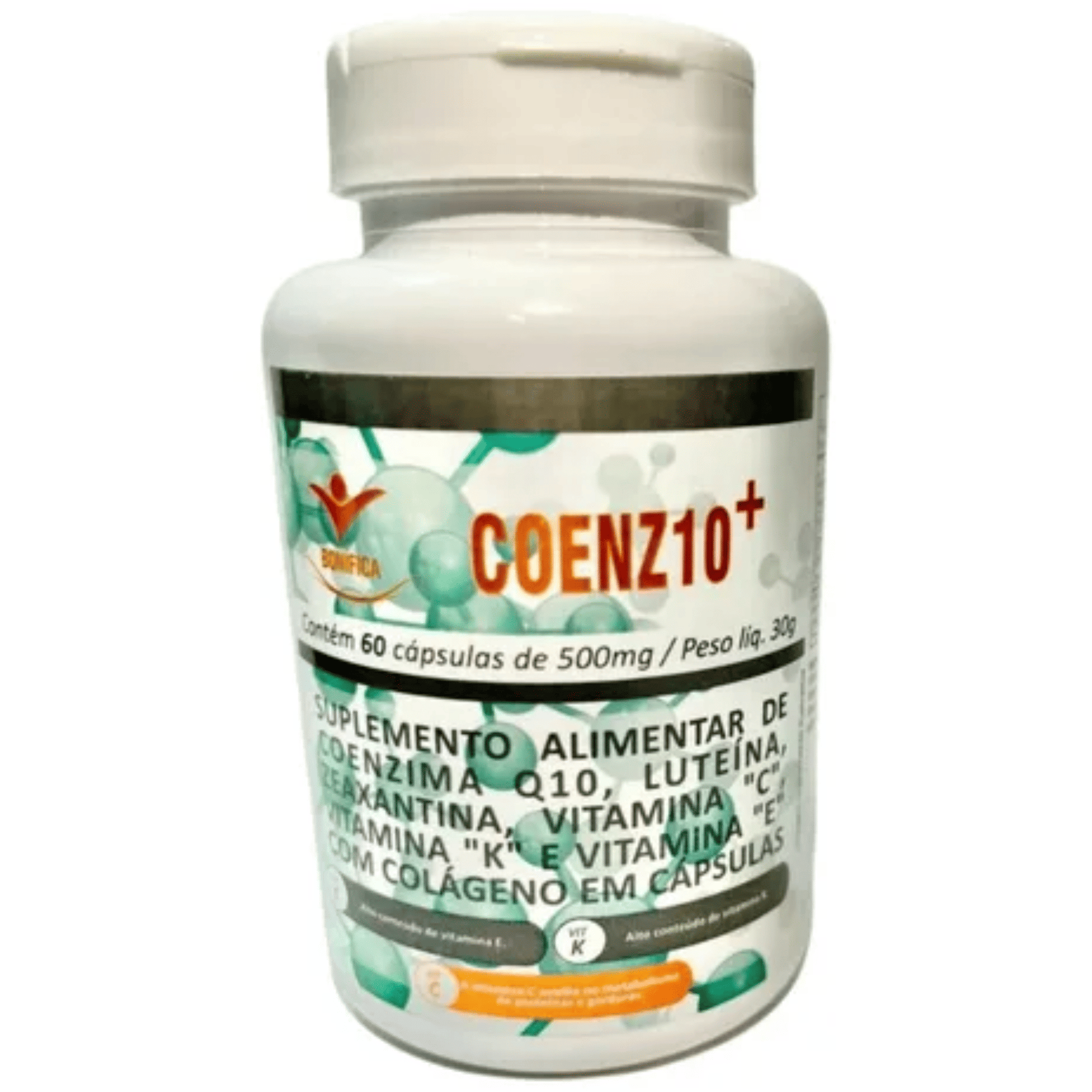 Bonifica COENZ10+ 60 Cáps – Energia Celular, Proteção Oxidativa & Cuidado da Pele