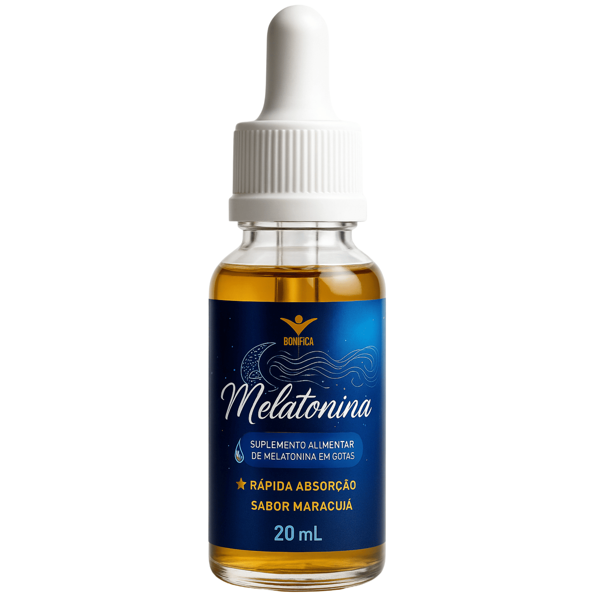 Melatonina Bonifica – 20ml – 0,21 mg por dose para relaxamento noturno