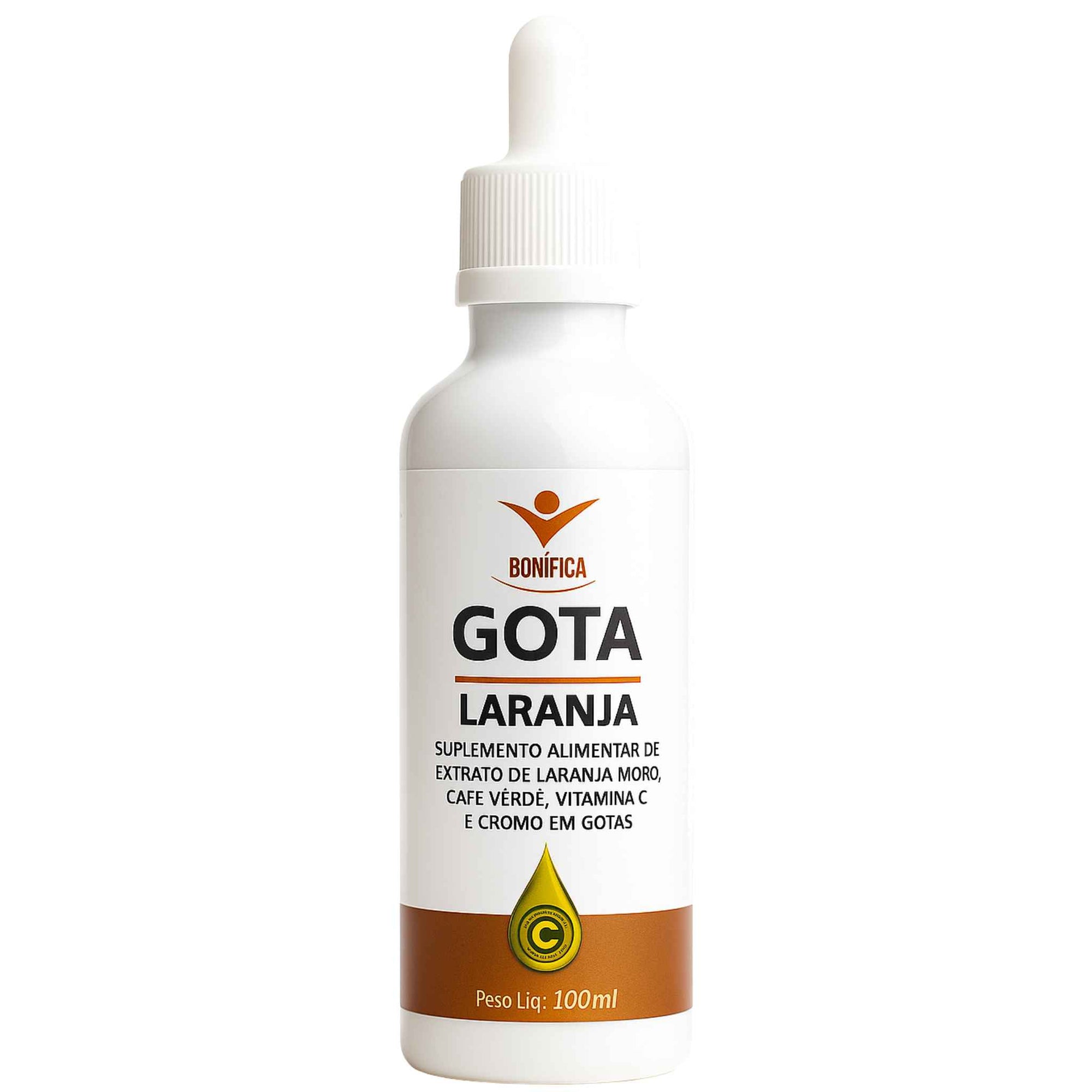 Gota Laranja Bonifica – 100 ml – Fórmula Natural para Saúde Digestiva & Bem-Estar
