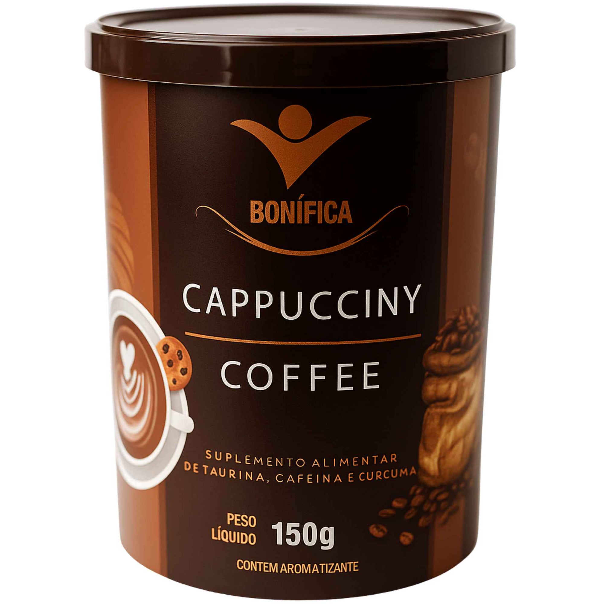 Cappucciny Coffee – Bonifica 150 g – Sabor Cappuccino com Energia & Metabolismo Ativo