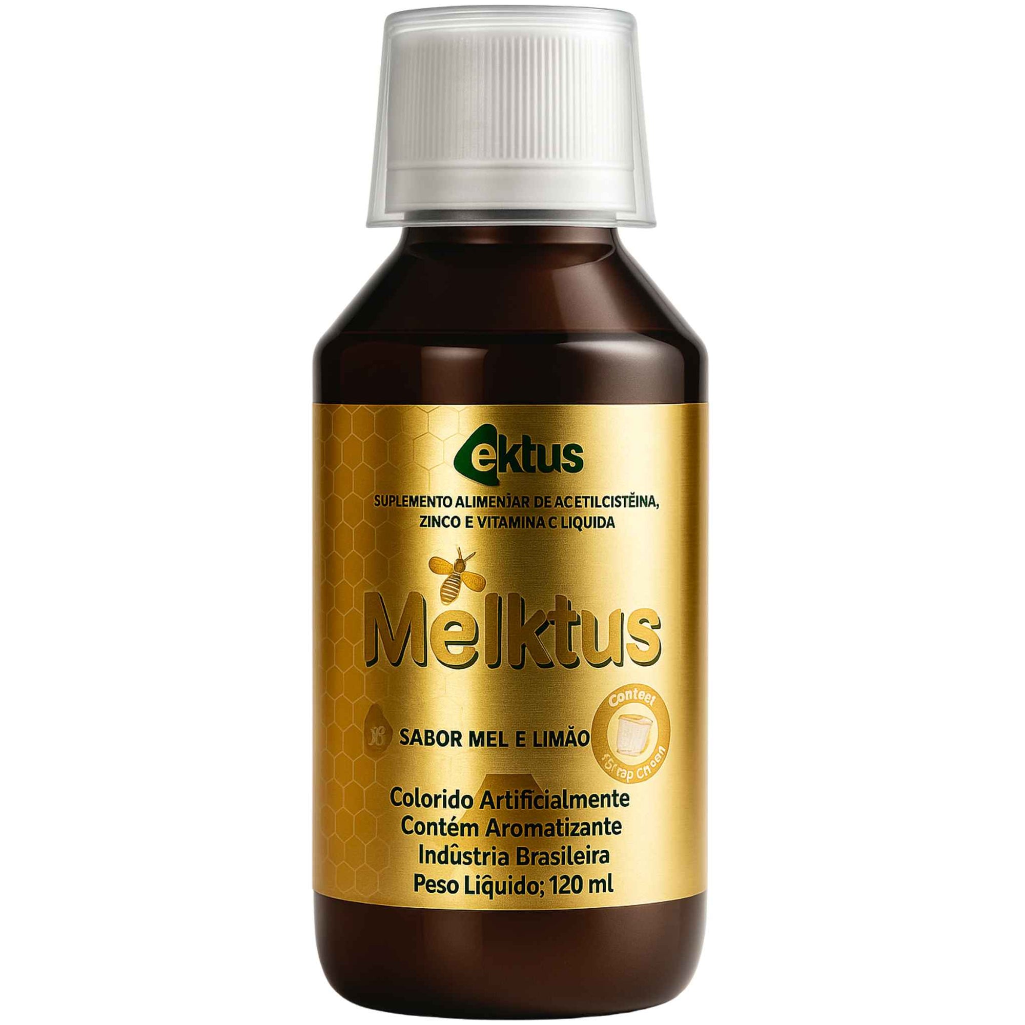 Xarope Natural Melktus Ektus 120ml – Extrato de Mel e Ervas