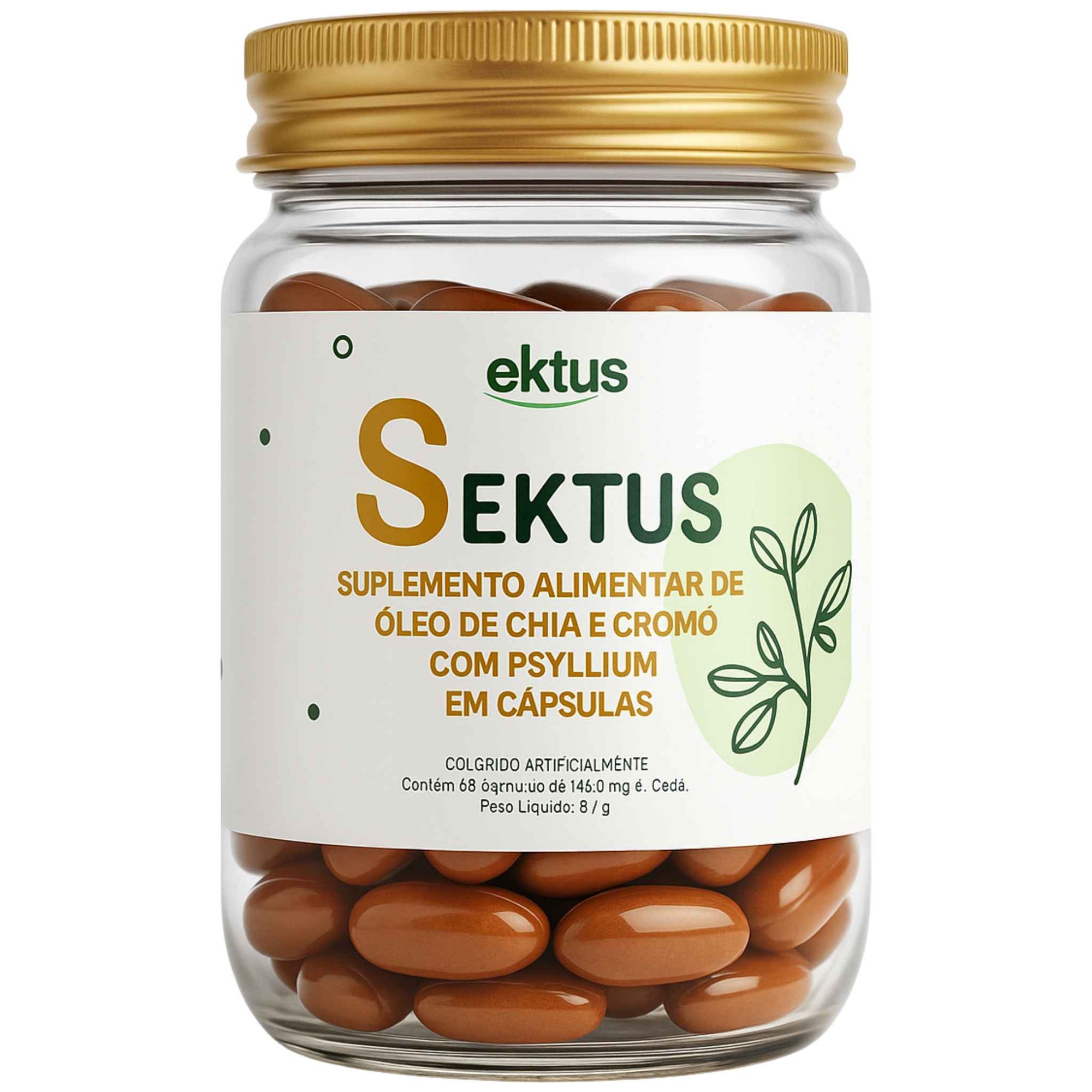 Sektus 60 Cápsulas – Complexo Natural com Triptofano