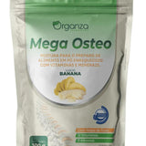 Mega Osteo Organza 300g Sabor Banana – 12 Vitaminas e 11 Minerais