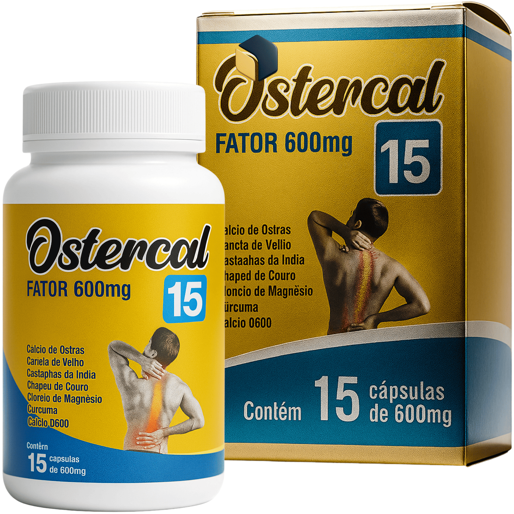 Ostercal Fator - 15 Cápsulas