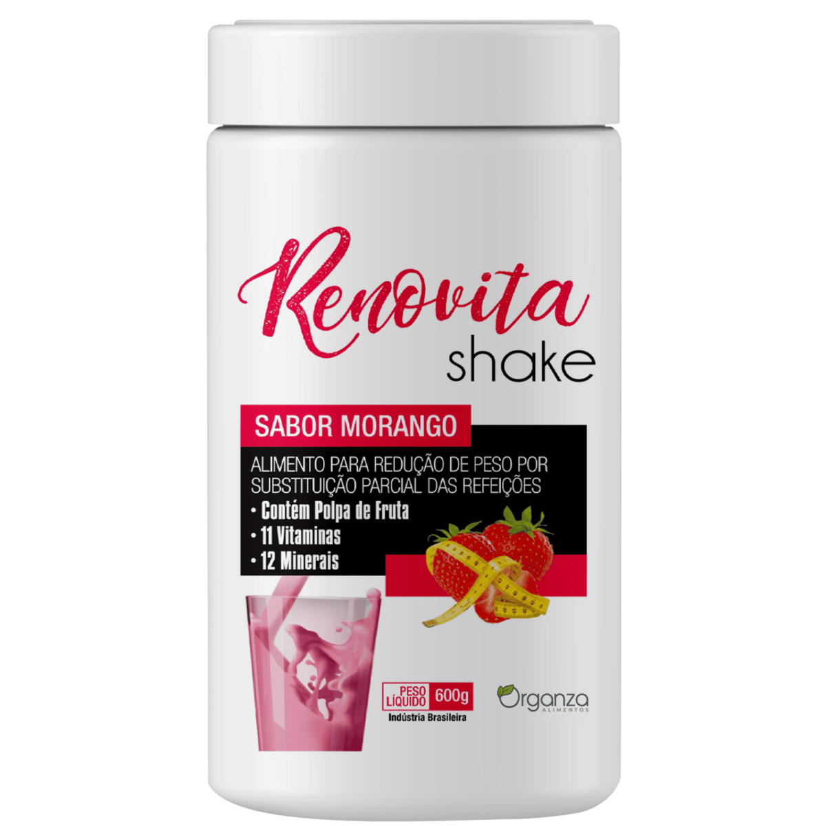 Renovita Shake Morango - 600gr