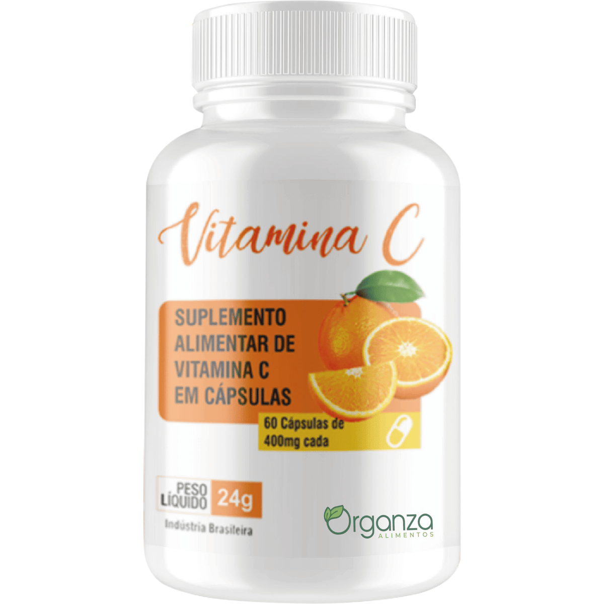 Vitamina C ORGANZA - 60 Cápsulas