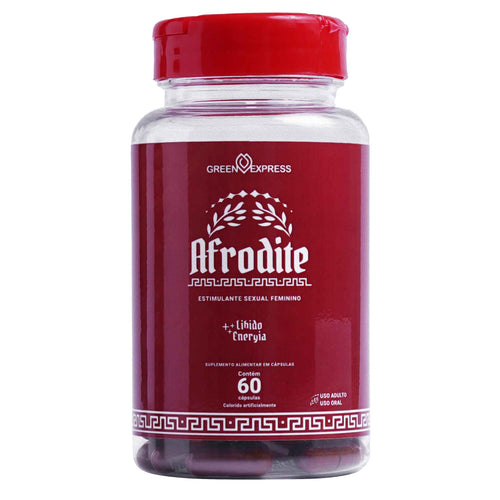 Afrodite Green Line 60 Cápsulas– Energia, Vigor e Bem-Estar Feminino