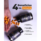 Cúrcuma Pura Green Line 60 cápsulas– Suporte Antioxidante e Bem-Estar Corporal