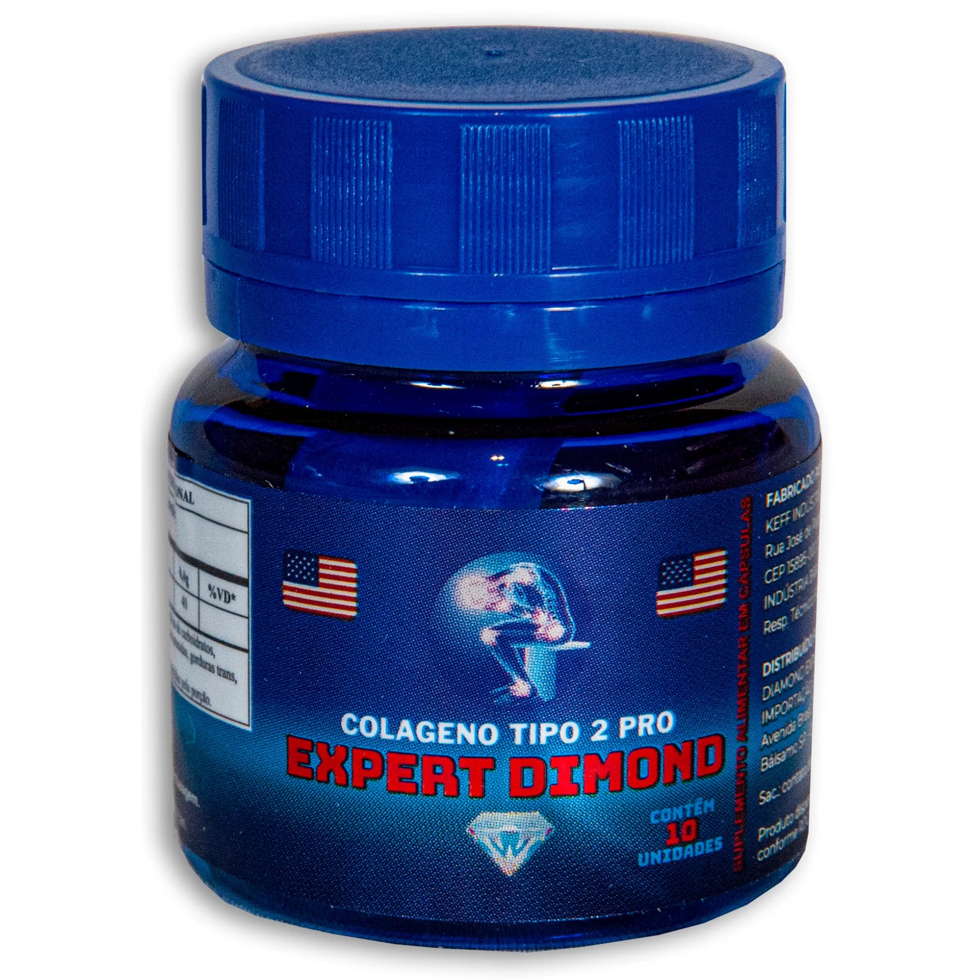 Colágeno Tipo 2 Expert Dimond 10 Cápsulas – Suplemento Alimentar