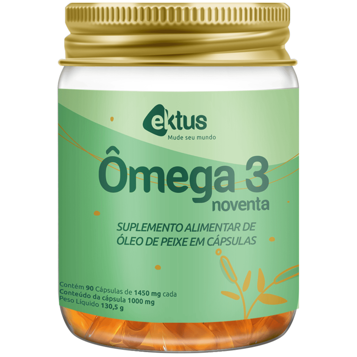 Ômega 3 Ektus - 90 cápsulas