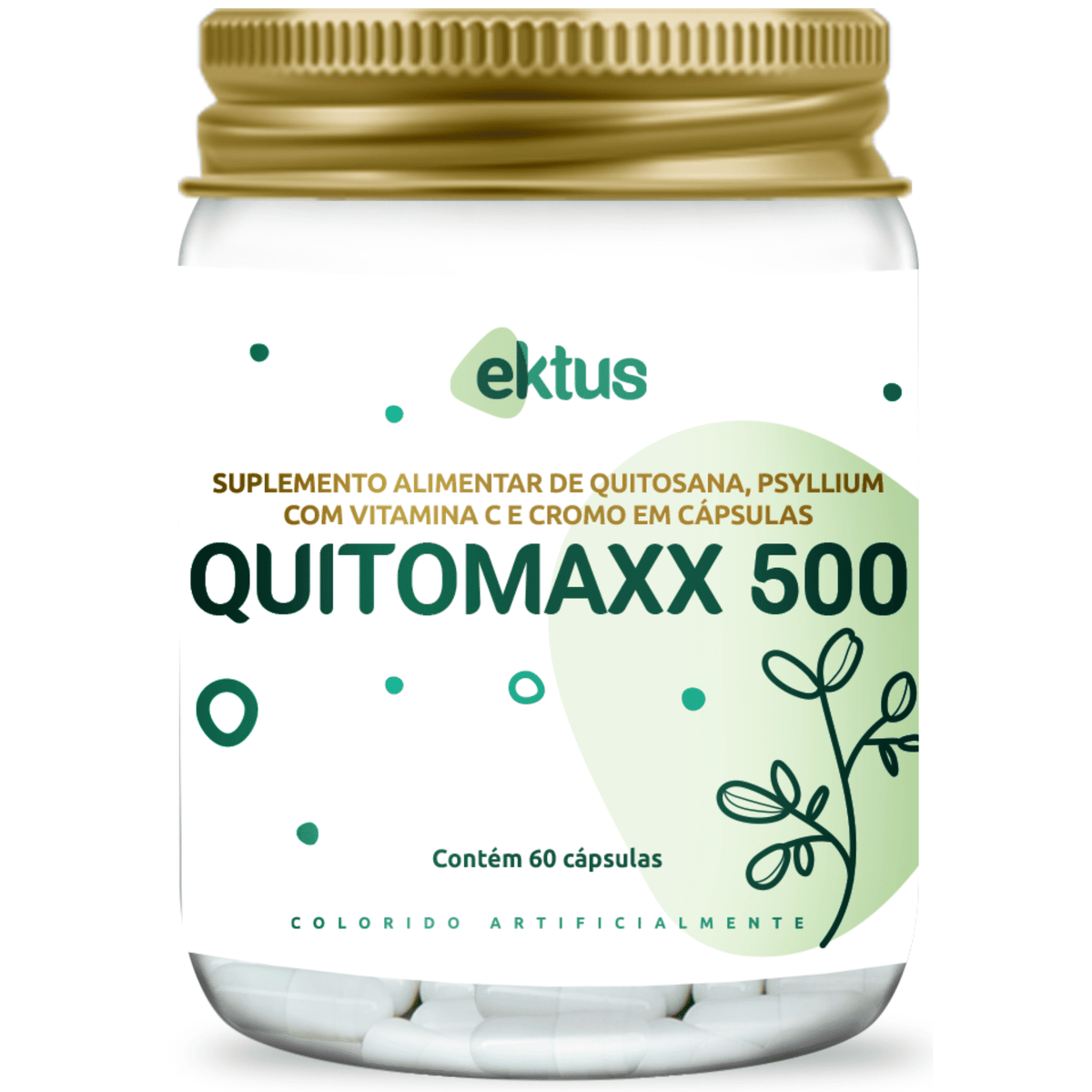 Quitomaxx 500 Ektus - 60 cápsulas