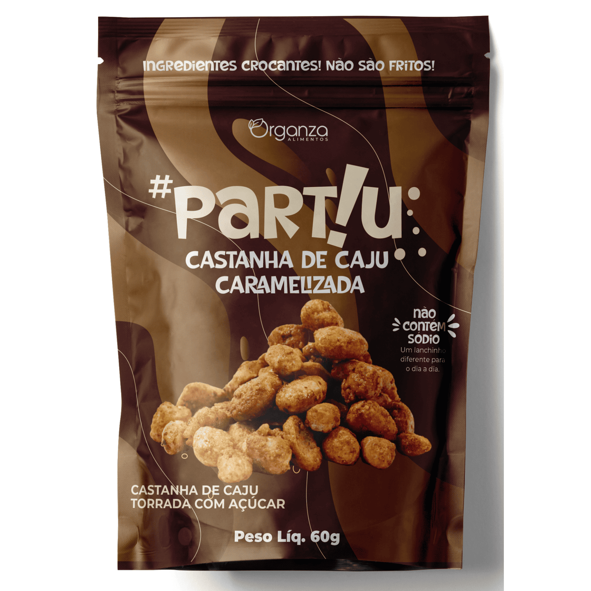 Castanha de Caju Caramelizada - 60gr