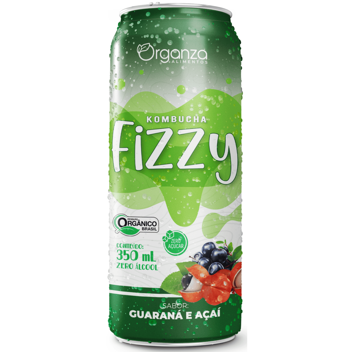 Kombucha Fizzy Guaraná & Açaí – 350ml