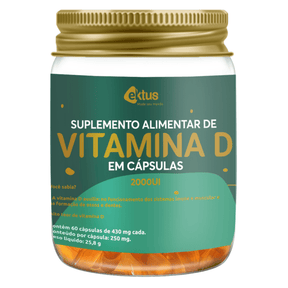 Vitamina D – 60 cápsulas