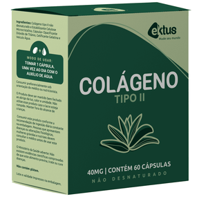 Colágeno Tipo II Ektus – 60 cápsulas