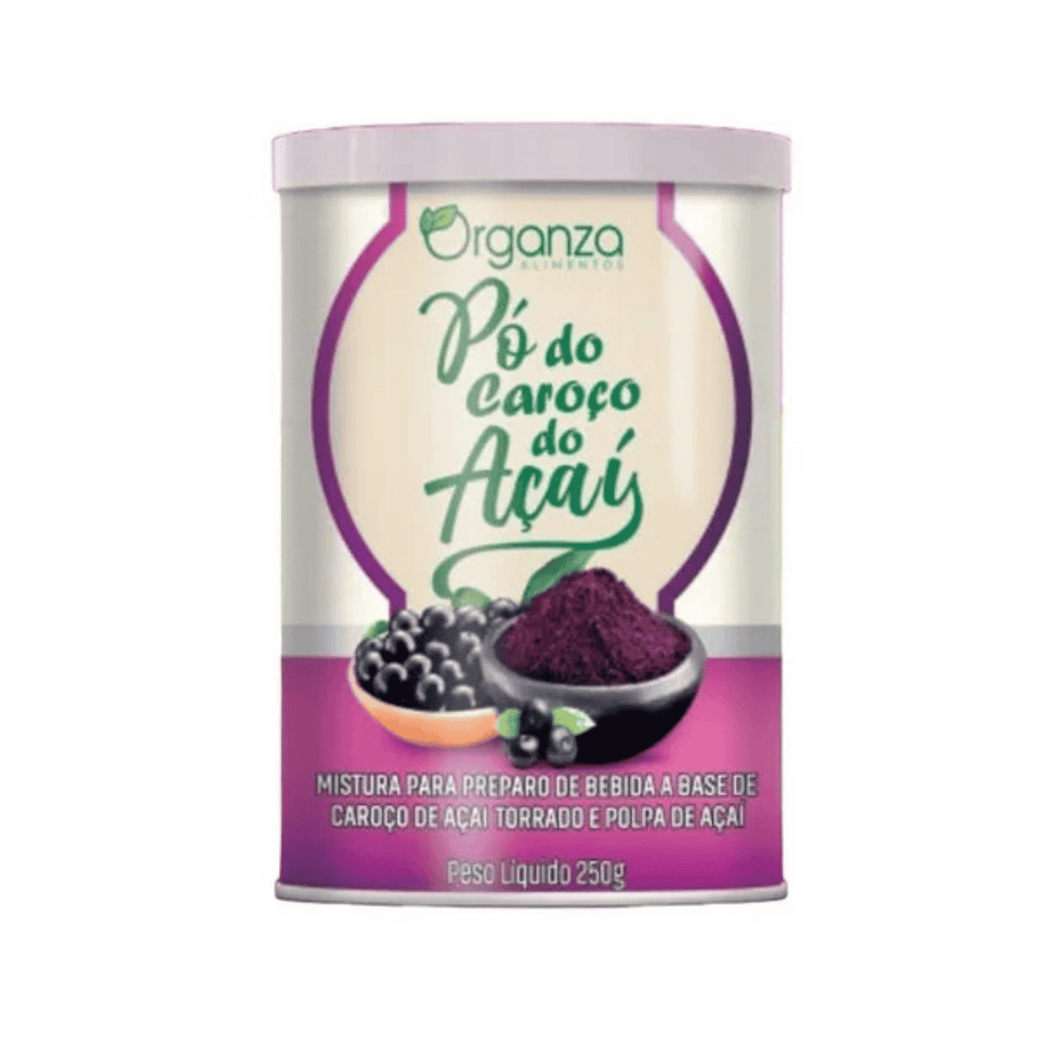 Pó do Caroço do Açai Organza - 200gr