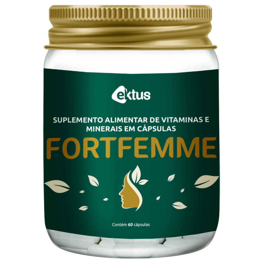 Fort Femme 60 Cápsulas – Fórmula Feminina com Vitaminas e Minerais