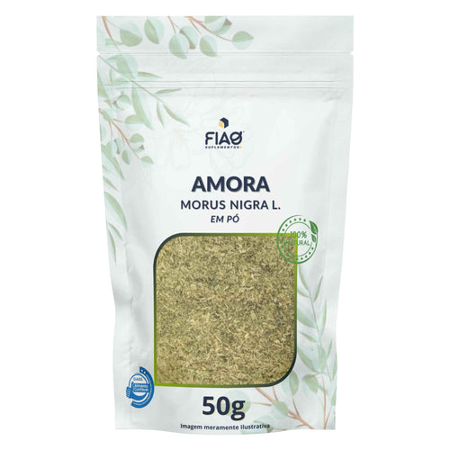 Amora em Pó - 50gr – Antioxidante e Fonte de Vitaminas