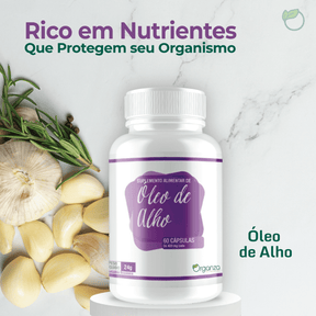 Óleo de Alho - 60 Cápsulas