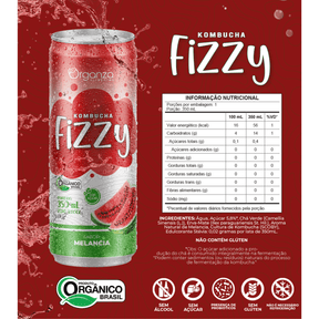 Kombucha Fizzy Melancia – 350ml