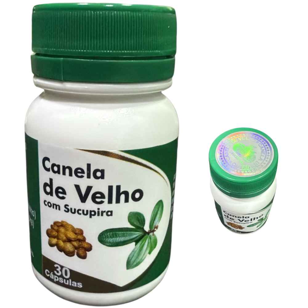 Canela de Velho com Sucupira - 30 cápsulas– Blend de Ervas para Bem-Estar Corporal