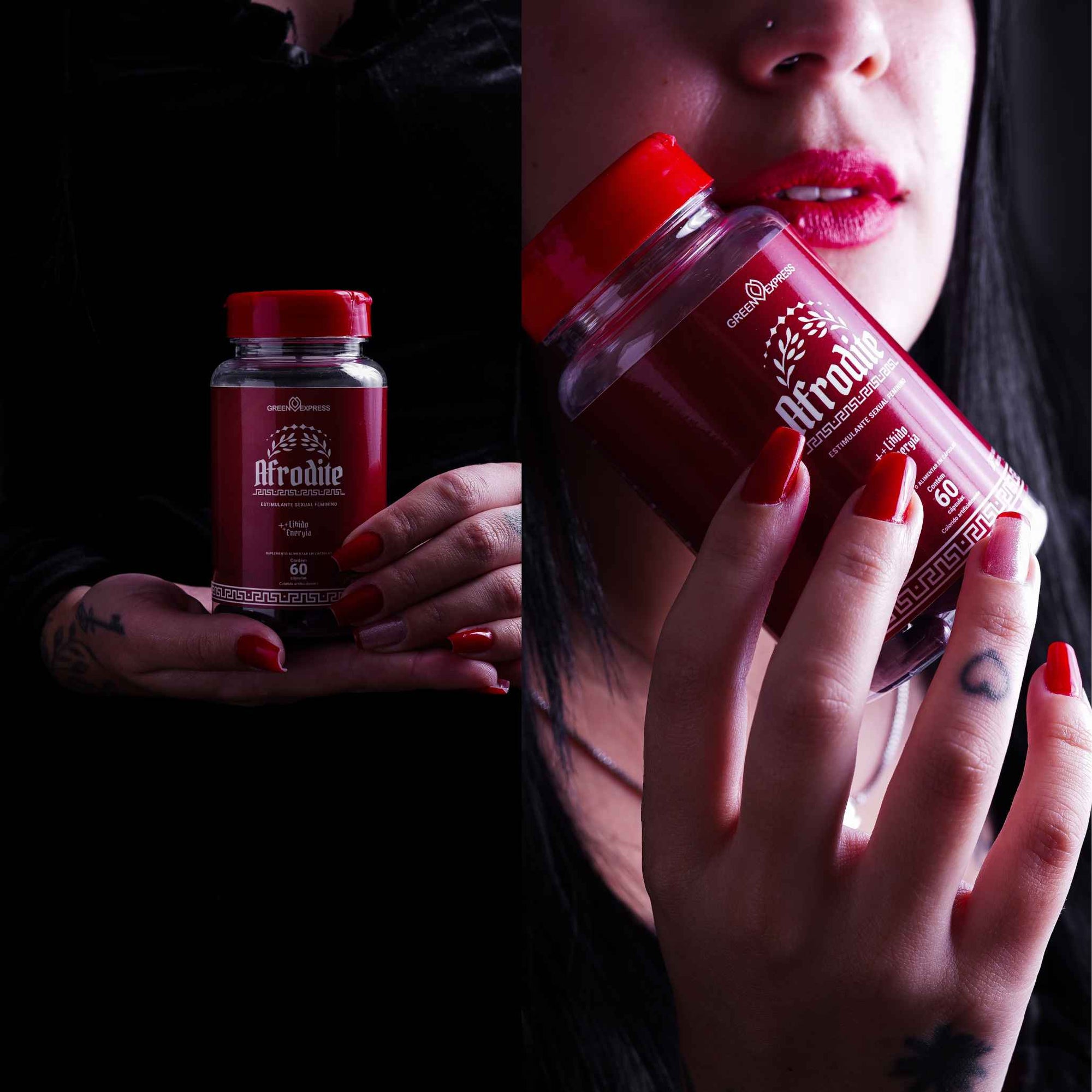 Afrodite Green Line 60 Cápsulas– Energia, Vigor e Bem-Estar Feminino