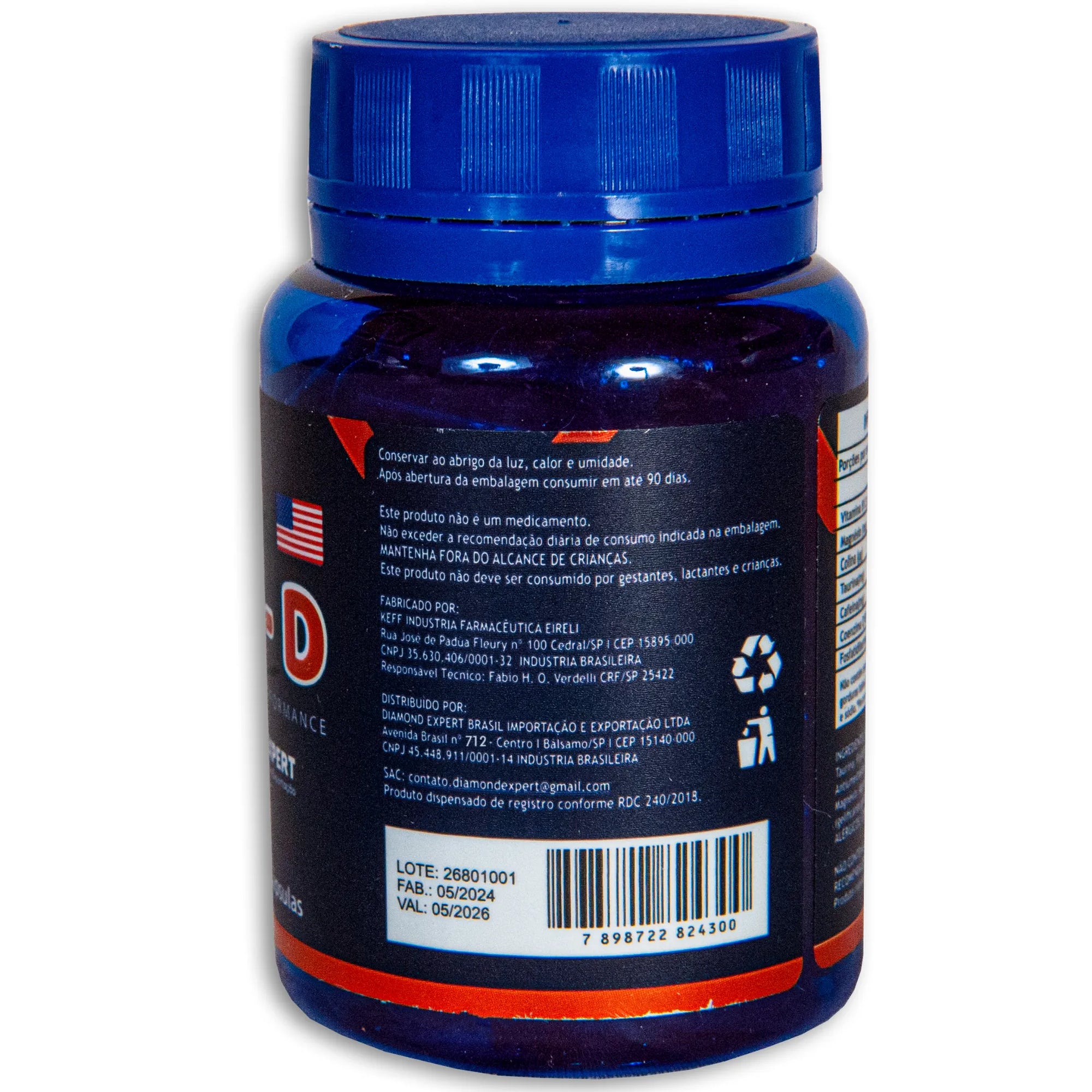 NCT-D – Suplemento para Concentração e Performance – 60 Cápsulas