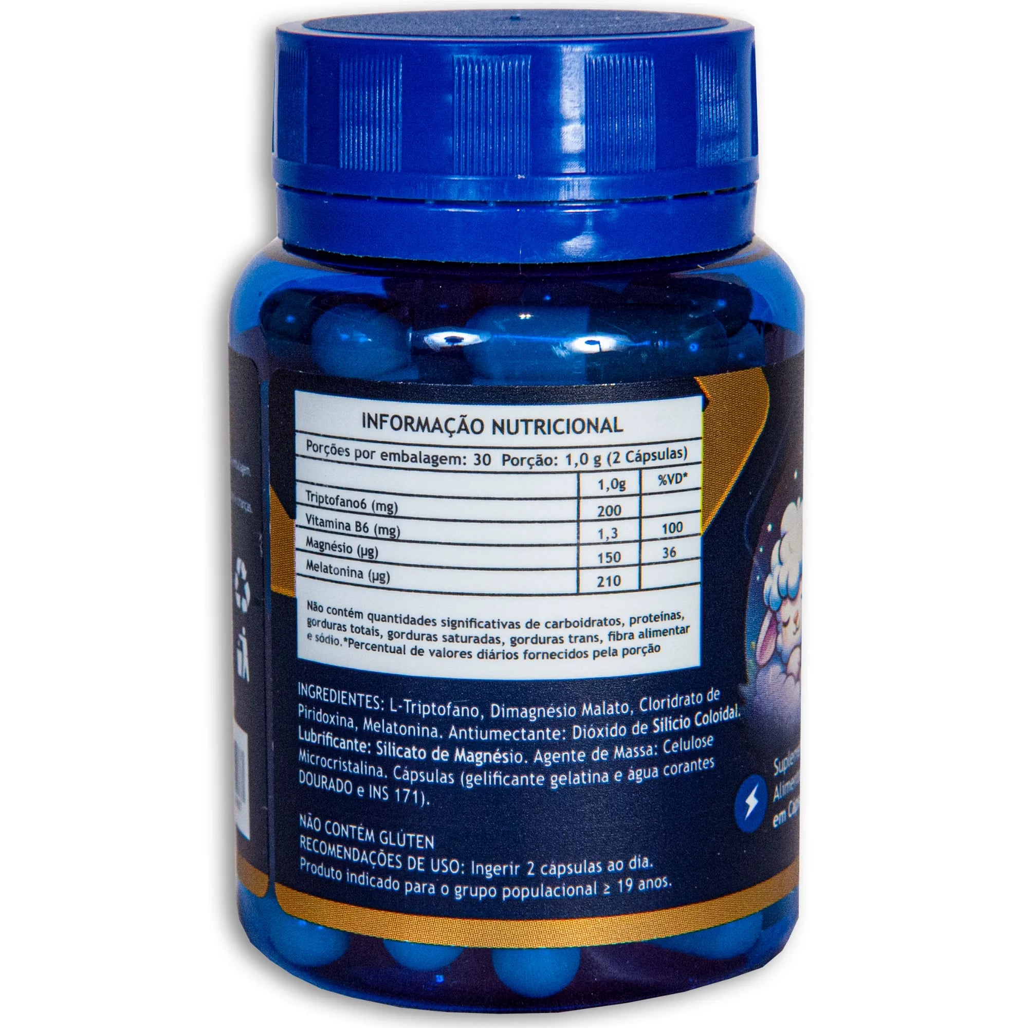 Zen Sleep – Suplemento para Sono Reparador – 60 Cápsulas