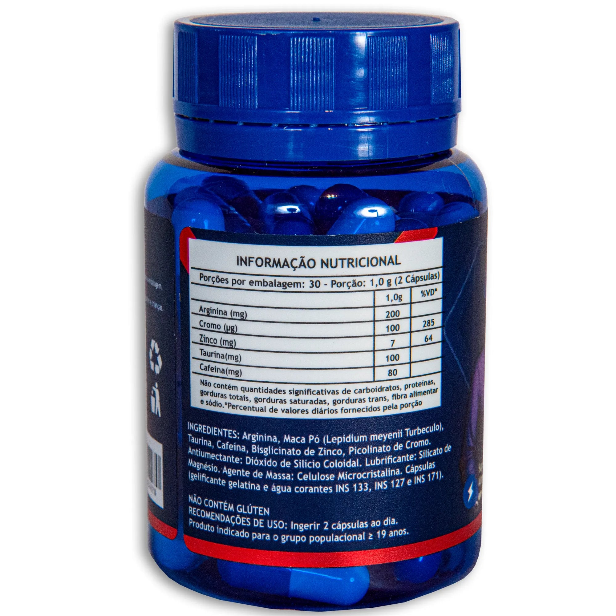 Pai Tá On – Suplemento para Libido Masculina – 60 Cápsulas