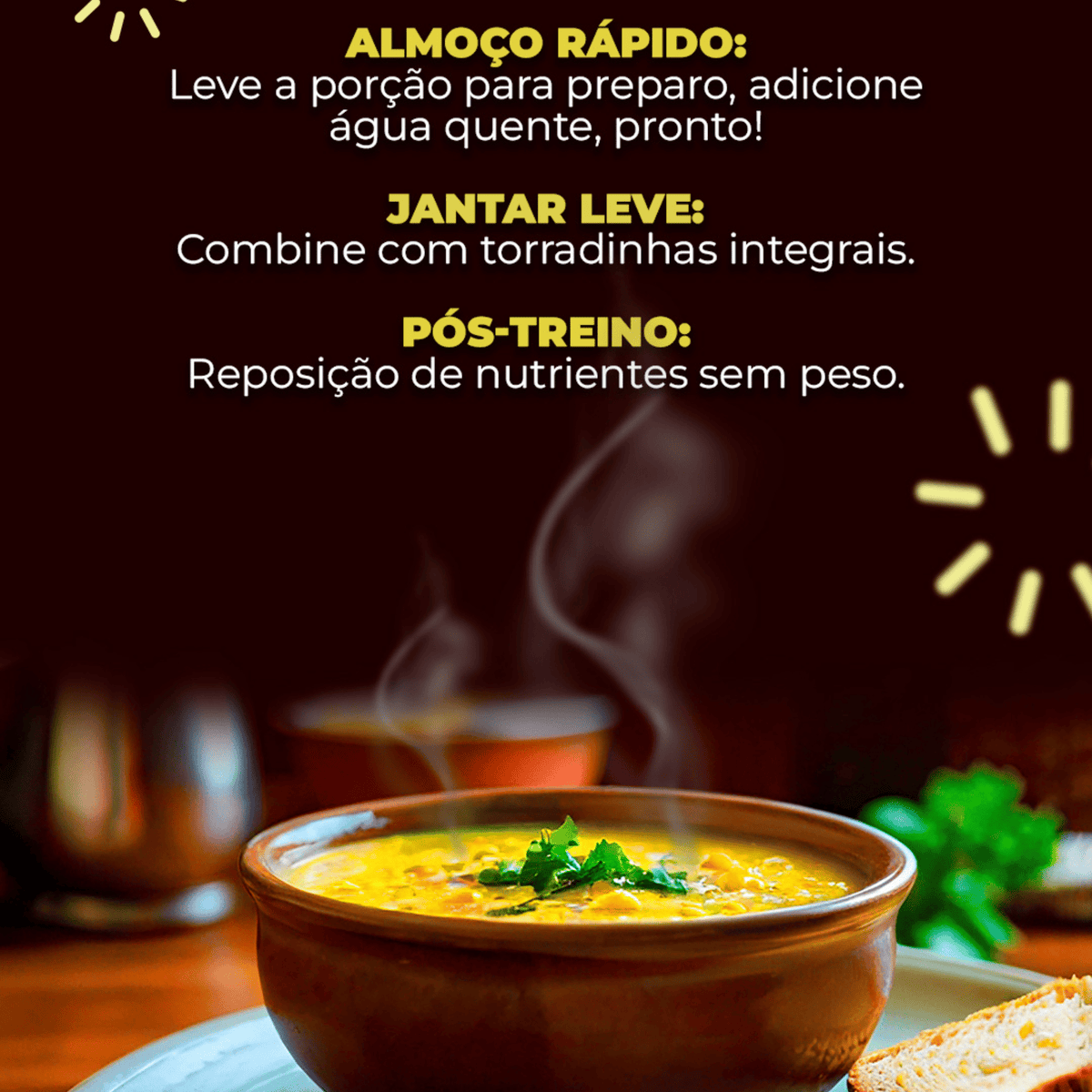Renovita Sopa Frango Temperado - 180gr