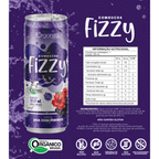 Kombucha Uva com Hibisco Fizzy 350ml – Refrescância com Antioxidantes Naturais