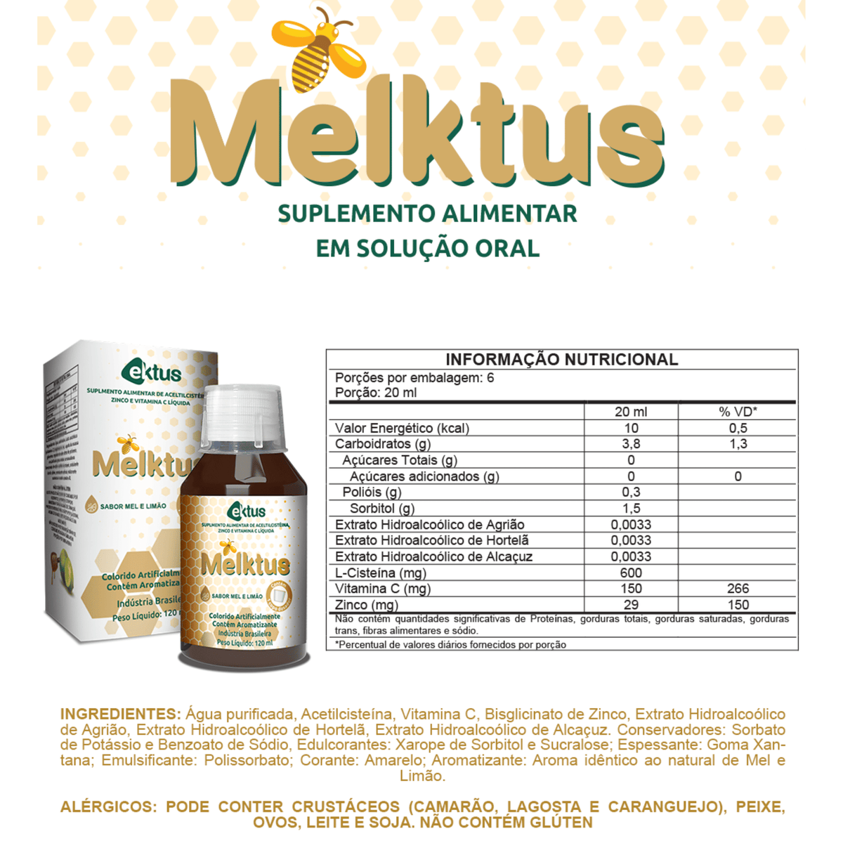 Xarope Melktus Ektus – 120ml