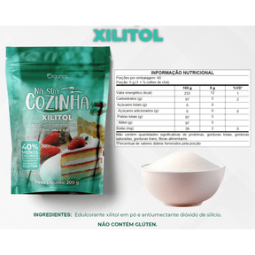 Xilitol Organza - 200gr