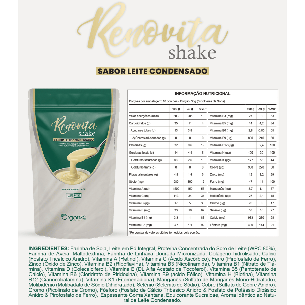 Skake Leite Condensado - 600gr