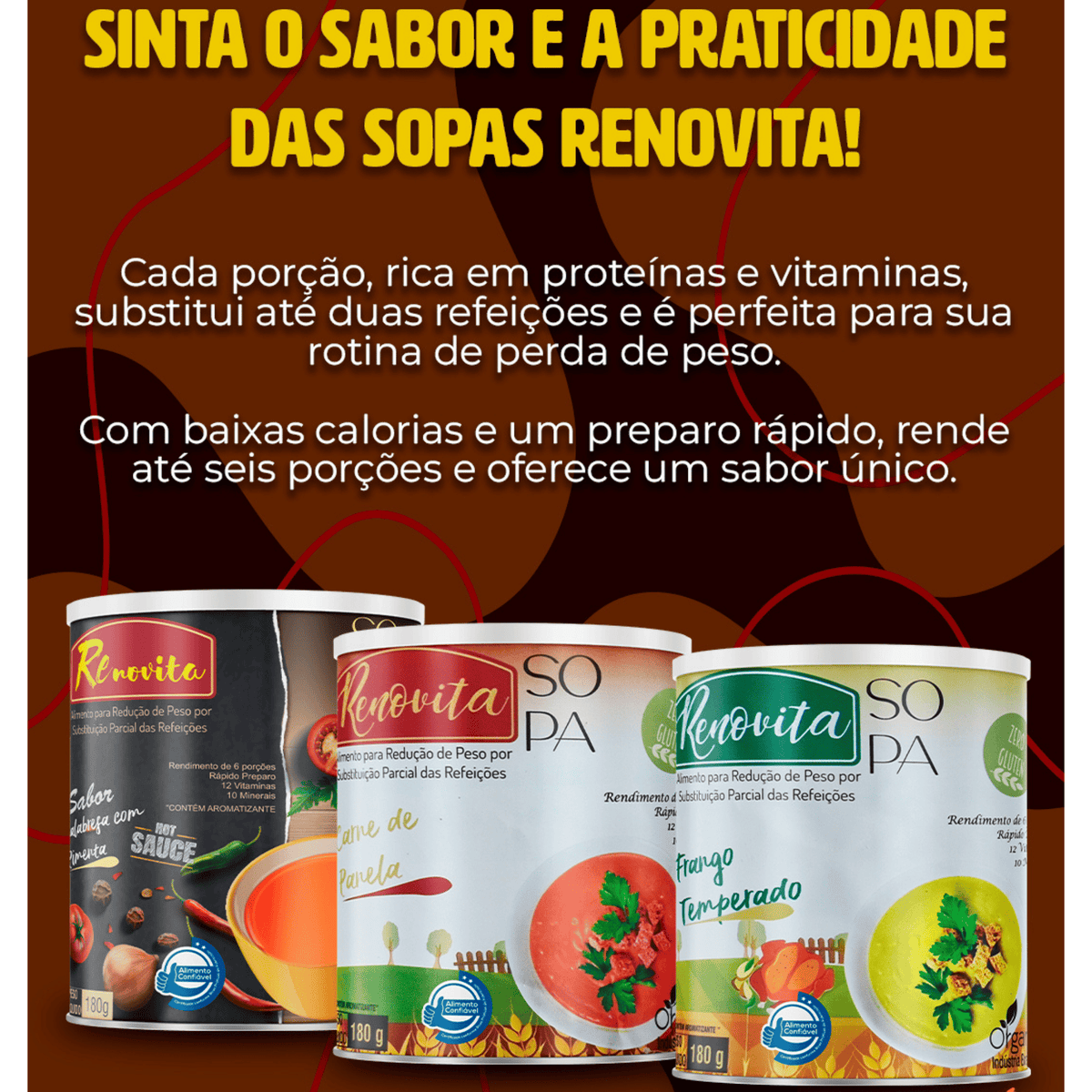 Renovita Sopa Carne de Panela - 180gr
