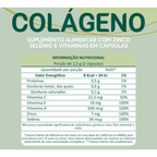Colágeno com Vitaminas Ektus 60 Cápsulas – Fórmula Completa para Pele, Cabelos e Unhas