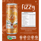 Kombucha Laranja e Gengibre Fizzy 350ml – Bebida Viva com Gengibre Natural