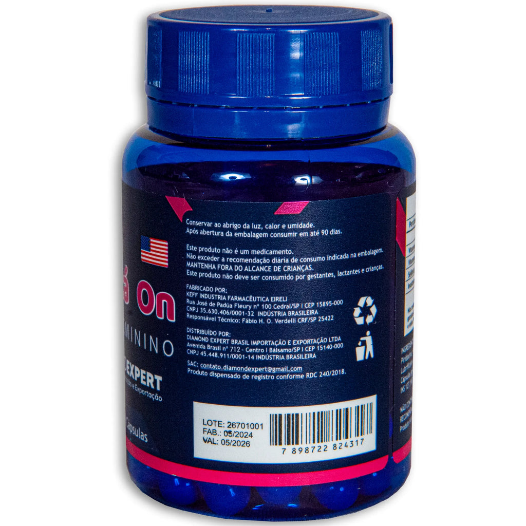 Mãe Tá On – Suplemento para Libido Feminina – 30 Cápsulas