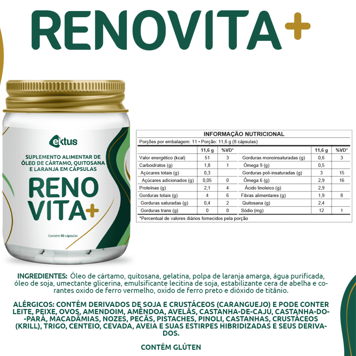 Renovita+ - 90 capsulas