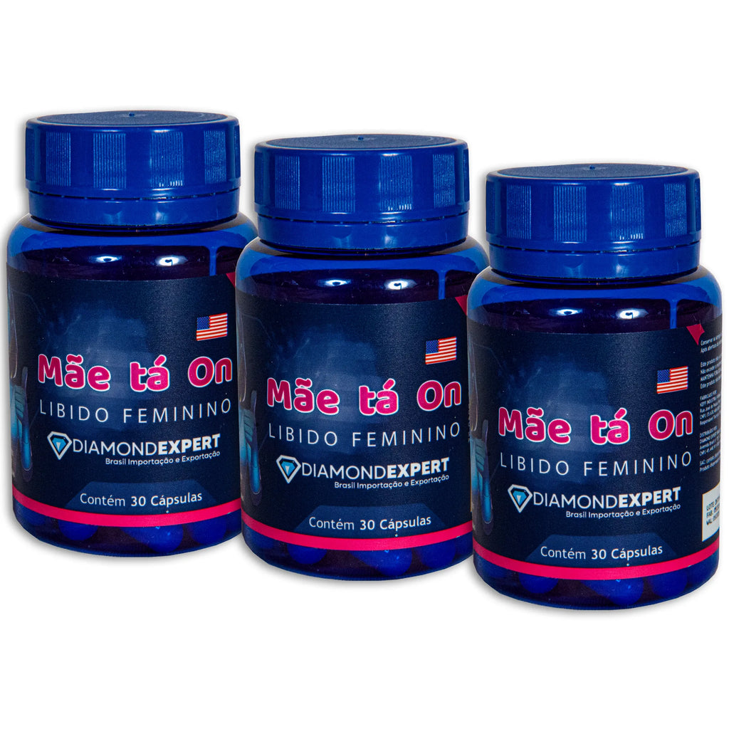 Mãe Tá On – Suplemento para Libido Feminina – 30 Cápsulas