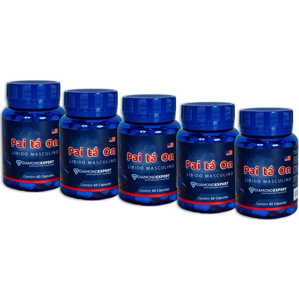 Pai Tá On – Suplemento para Libido Masculina – 60 Cápsulas