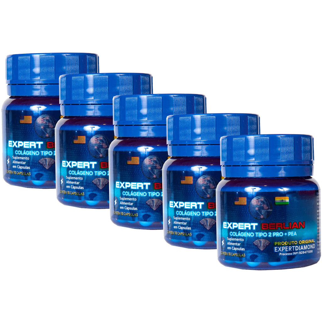 Expert Berlian Pea – Colágeno Tipo 2 + PEA – 10 Cápsulas